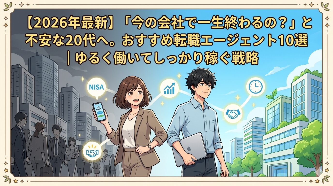 おすすめ転職エージェントに関する記事のアイキャッチ画像